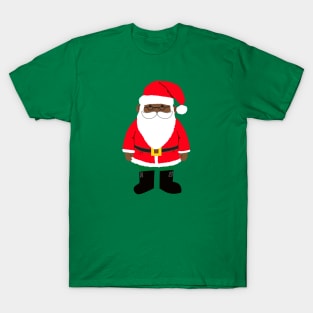 African American Santa Claus T-Shirt